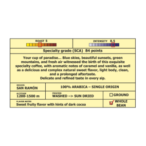 ROASTED WHOLE BEAN COFFEE El Gusto Light Roast - 31.75 Onz - Image 2