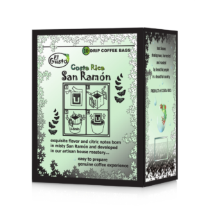 GROUND ROASTED COFFEE San Ramón Drip Coffee Bags - 3.53 Oz - Image 2