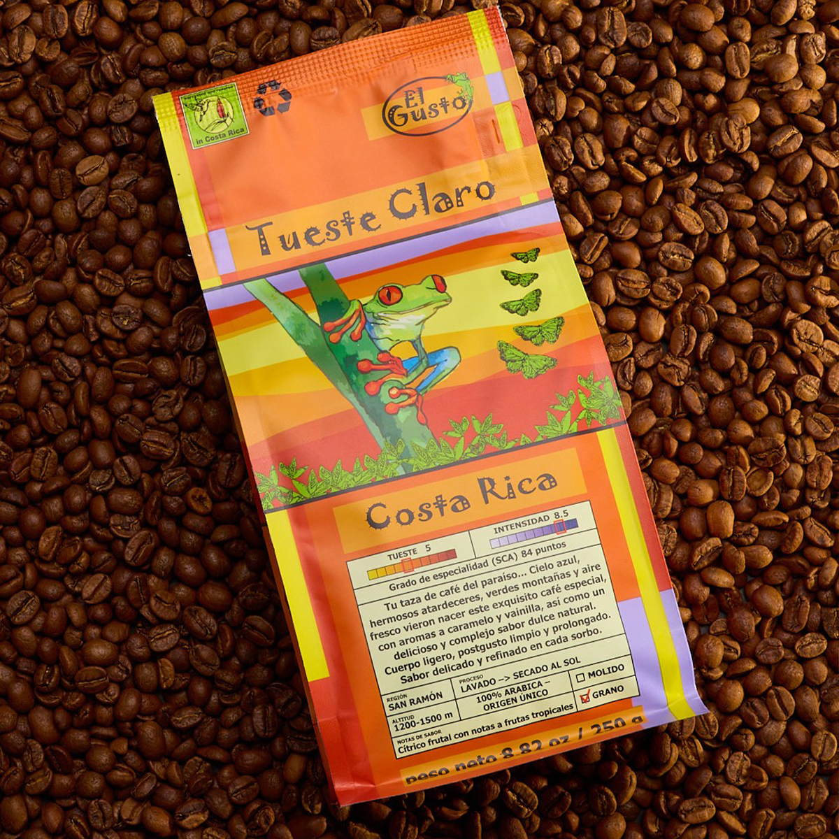 ROASTED GROUND COFFEE El Gusto Light Roast - 8.8 Oz - Image 3