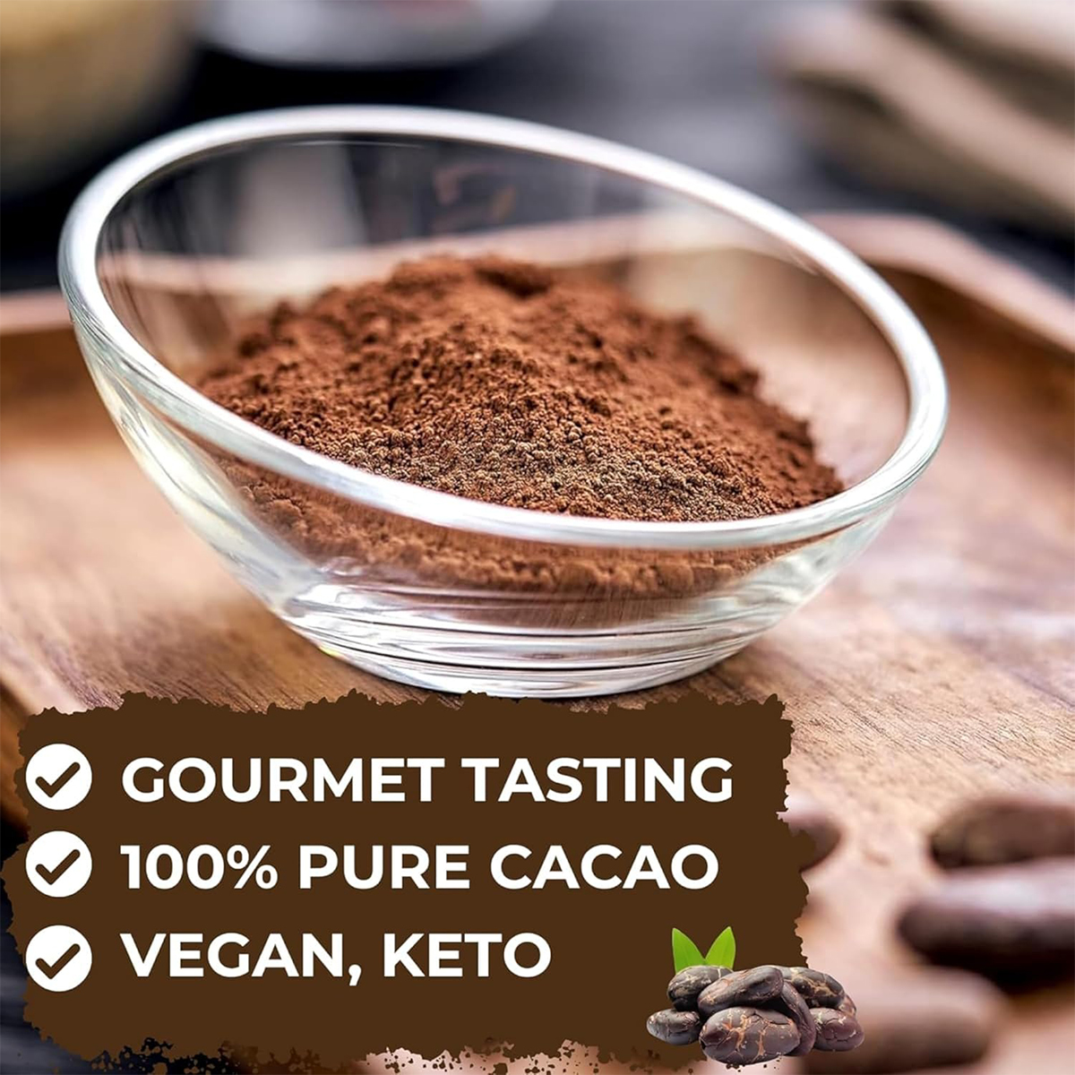SUGAR FREE COCOA POWDER 100% - EL GUSTO - 7 Oz - Image 4