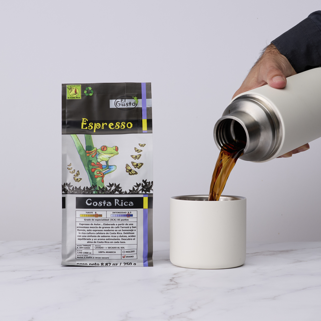 ROASTED GROUND COFFEE El Gusto Espresso - 8.8 Oz
