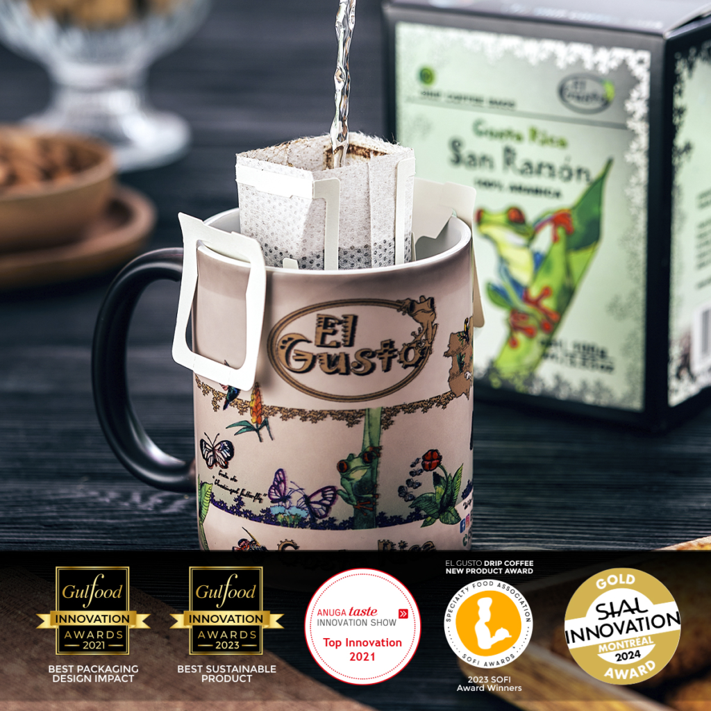 GROUND ROASTED COFFEE San Ramón Drip Coffee Bags - 3.53 Oz