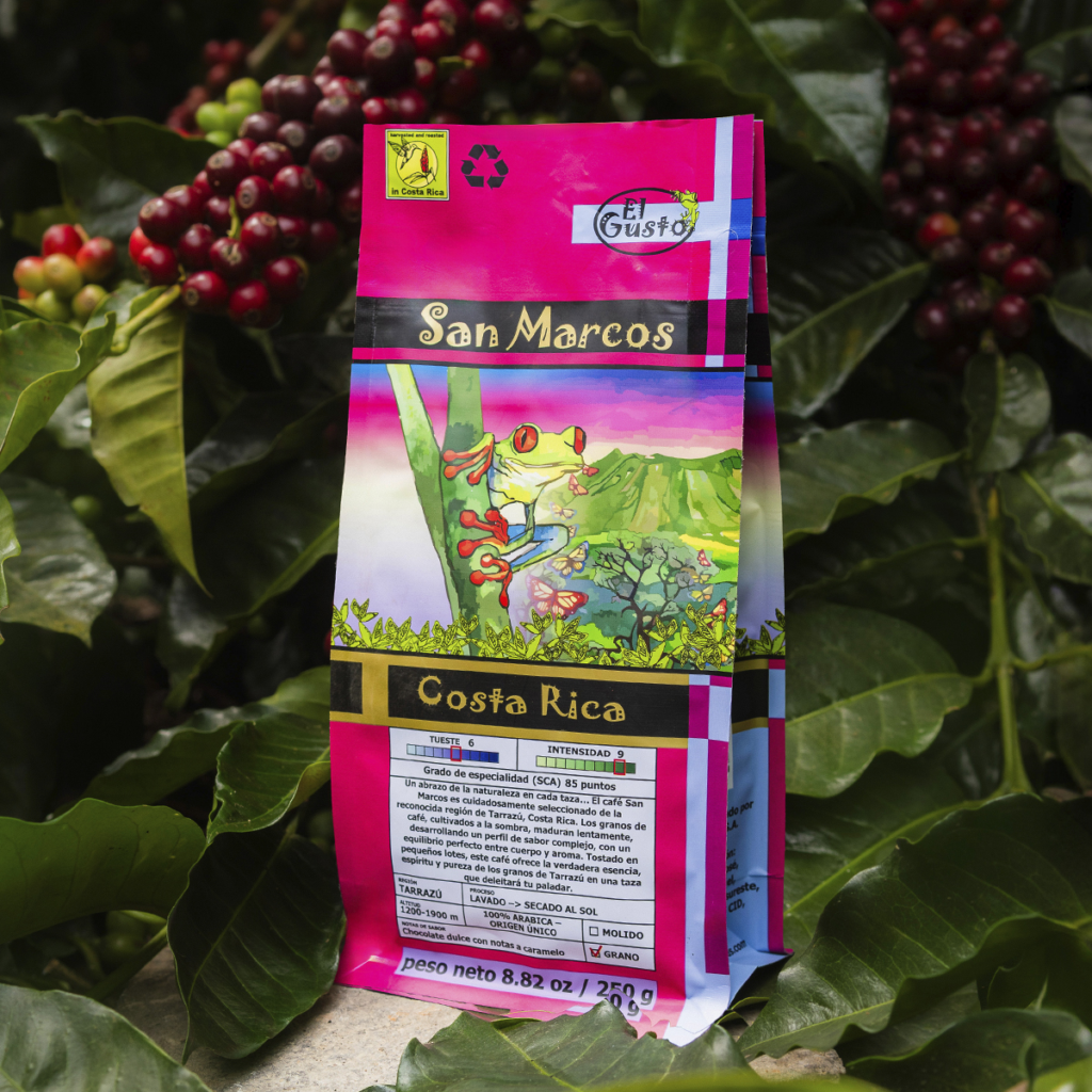 ROASTED WHOLE BEAN COFFEE El Gusto San Marcos - 8.8 Oz